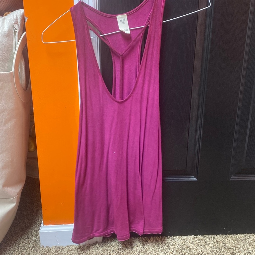 We The Free fuchsia top